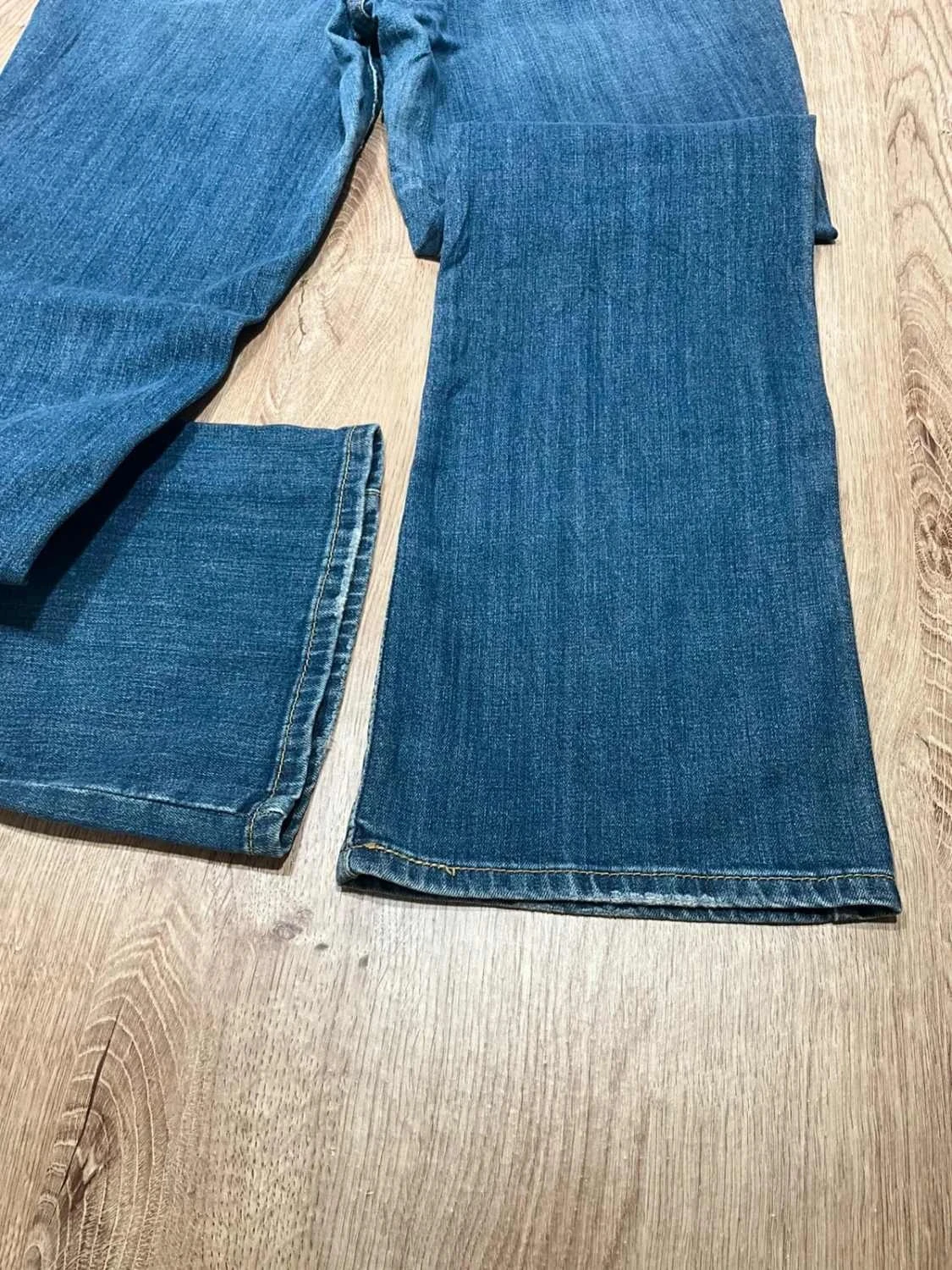 Jean Levi's 515 Boot Cut Taille 10M Vintage Coton Bleu Lvf 027 – photo 9